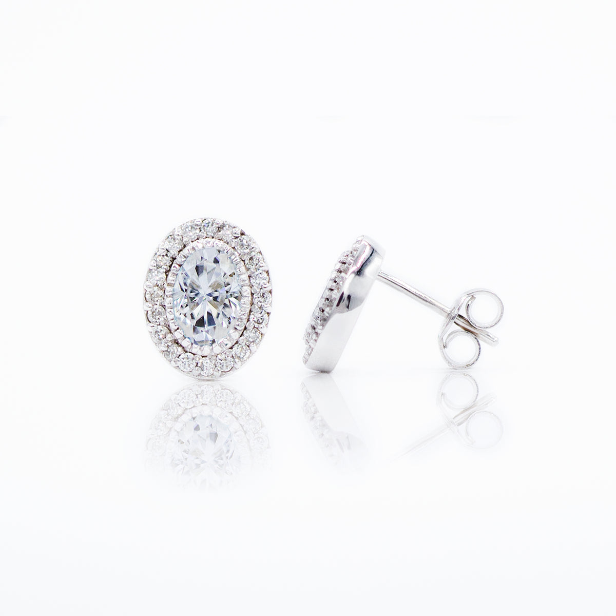 Orecchini Beatrice Moissanite – Taya Jewels